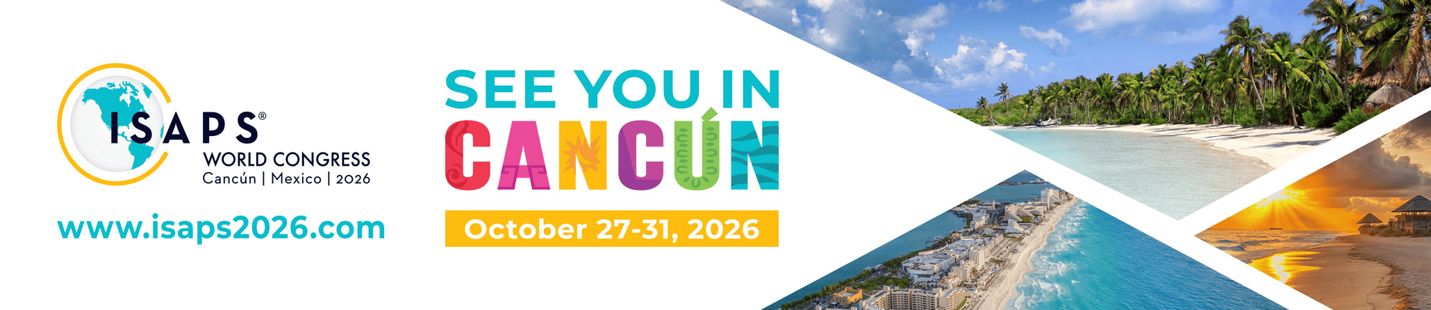 ISAPS World Congress — Канкун, 27–31 октомври 2026 г.